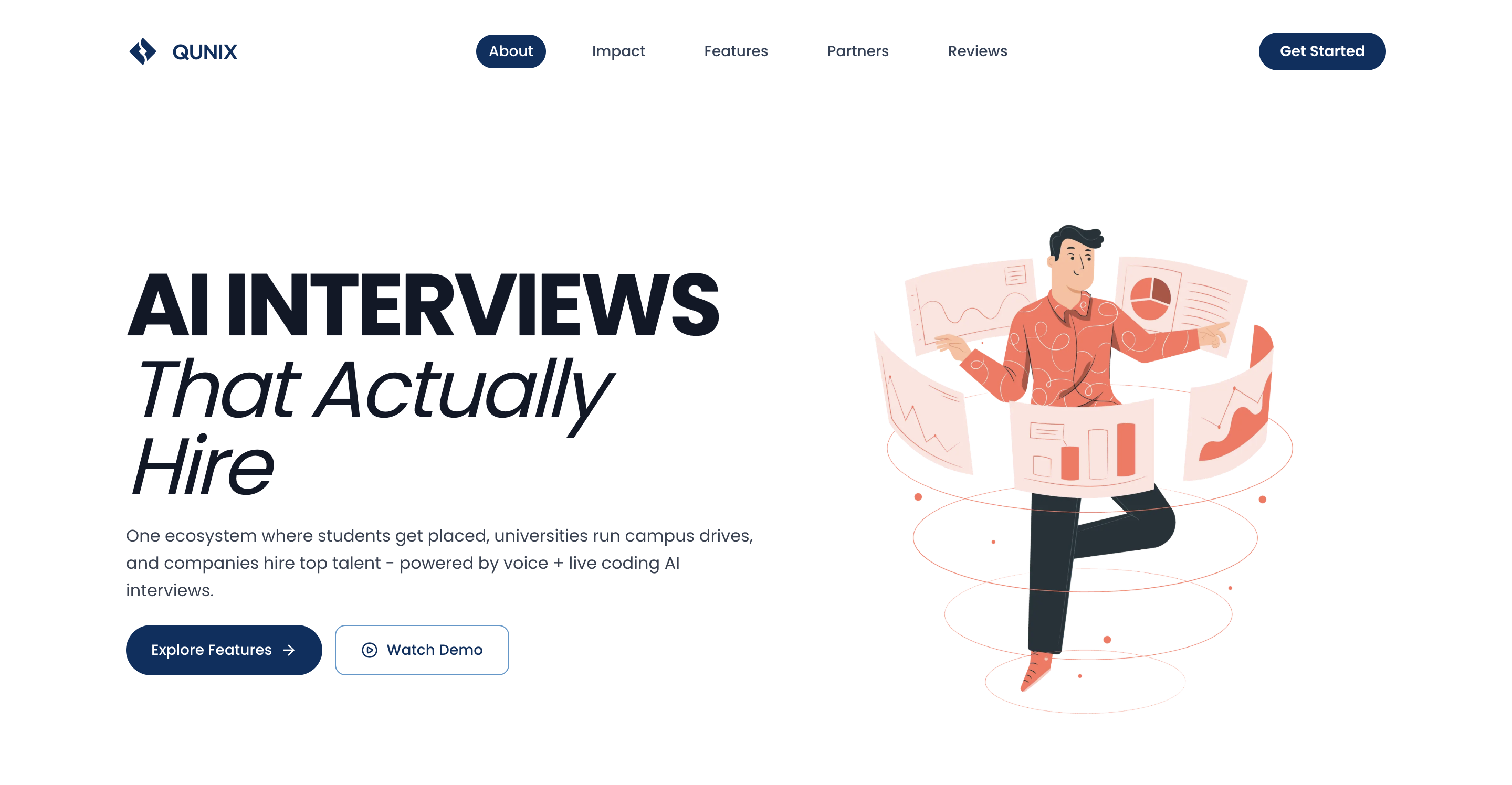 QUNIX – AI-Powered Hiring & Career Platform